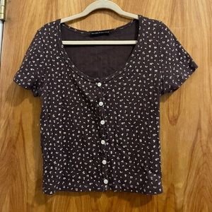 Brandy Melville brown top